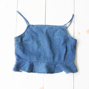 American Eagle Denim Summer Crop Top